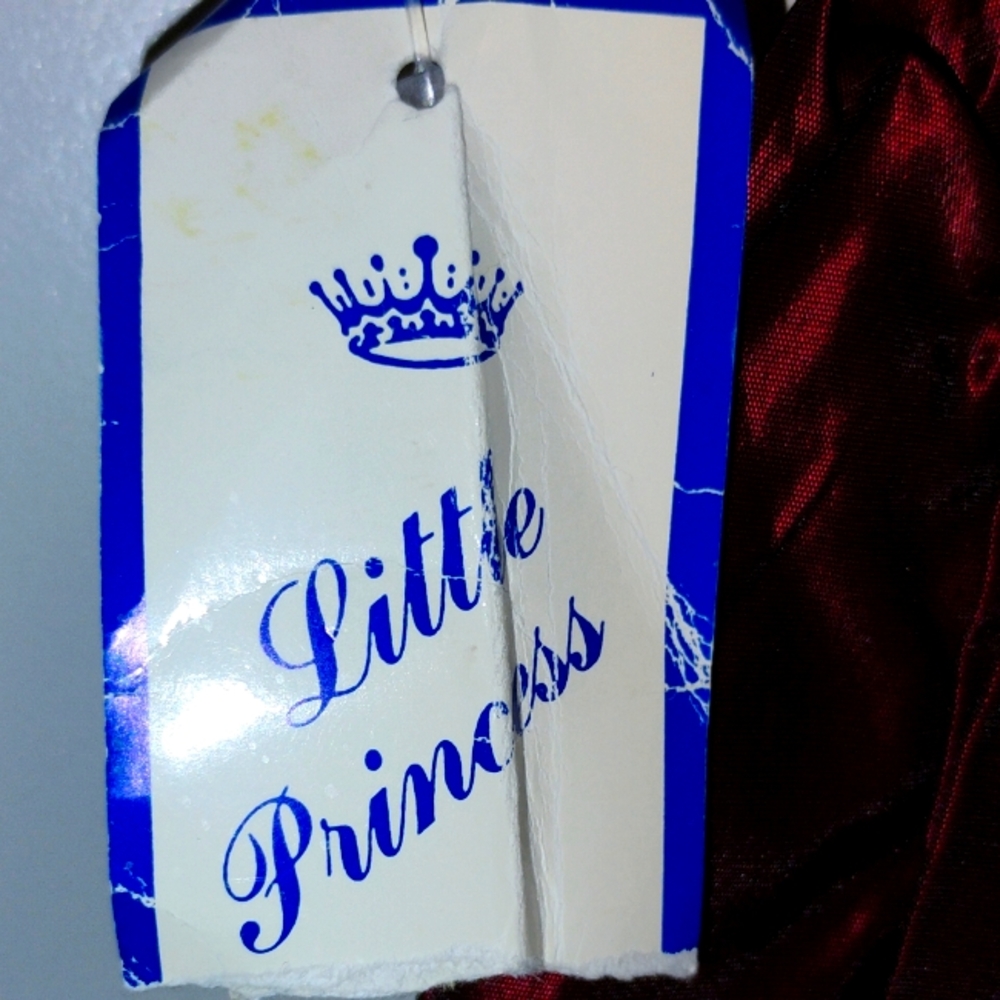 Little Princess Velvet Dress - Vintage